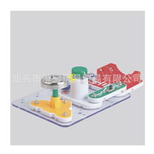 跨境STEM电子电铃积木科教物理玩具学生diy拼装实验教学科教玩具