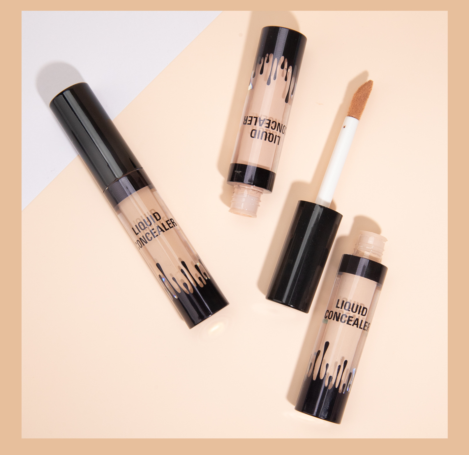 Hellokiss Cross-border Natural Blemish and Acne Mark Concealer is waterproof, sweat-resistant, light and snug, and suitable for tattoo concealer undefined