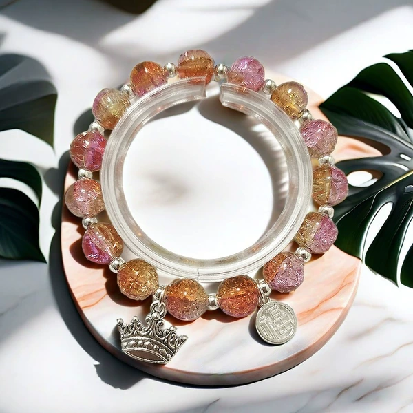BA13 Wang Guanfu brand glass bracelet