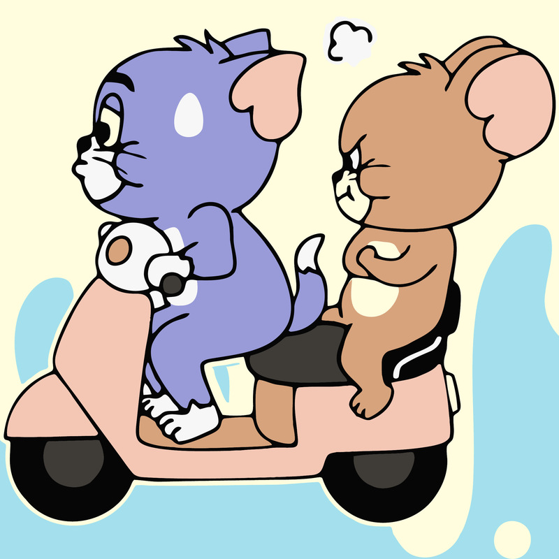 新款diy数字油画填色儿童手工绘可爱动漫油彩画填充装饰画批发|undefined