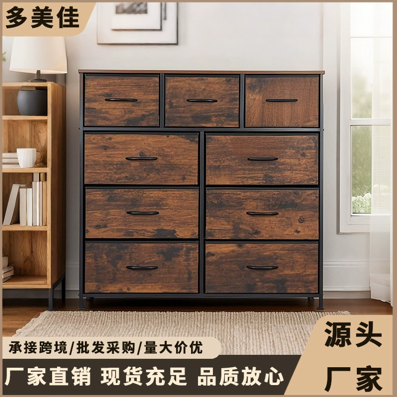 Шкаф для хранения, многослойный напольный шкаф для хранения большой емкости для дома, спальни, простой многофункциональный шкаф для хранения с выдвижным ящиком