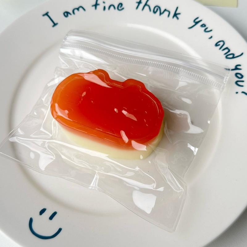 模擬食品玩具ブルーベリースフレープニッピング2色キャラメルプリンクリームケーキ高価値スローリバウンドおもちゃ|undefined