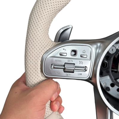 Steering wheel black left and right steering wheel