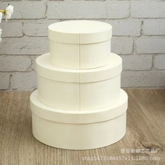 クリエイティブ花嫁プレゼント木製包装箱結婚式キャンディー実木ギフトボックス天地蓋円形楊木ギフトボックス