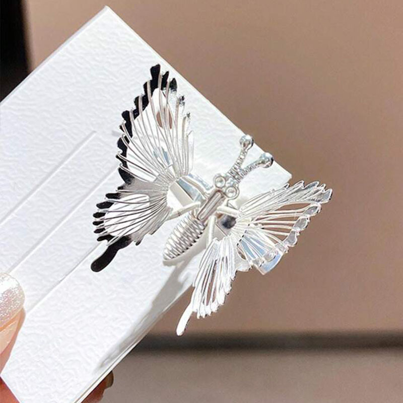 Butterfly Hair Clip Close-Up