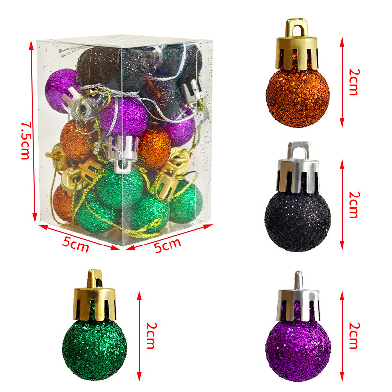 新品クリスマス2CMボールクリスマスツリーペンダント万聖装飾品ペンダントクリスマスプレゼントの装飾品卸売り|undefined