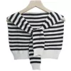 White backbone wide black strip