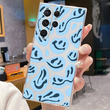 趣味笑脸手机壳适用GalaxyS20plus透明壳软S21搞怪防磨保护套女生