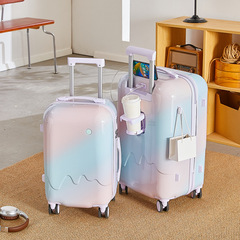 The 2024 Gradient Model Luggage Hits the Market, Stunning with High-Beauty 24-inch Travel Suitcase, 20-inch Carry-on suitcase, Password Box