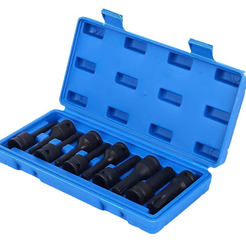 20 piezas de manguito de tornillo neumático eléctrico H-hexágono endurecido integral 1 / 2 cabeza de lote de prensa 10 piezas image 8