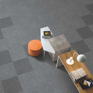 Office Carpet Flame Retardant B1 Level Anti-Static Commercial Square Splicing Carpet Hotel Conference Room Large Area Splicing