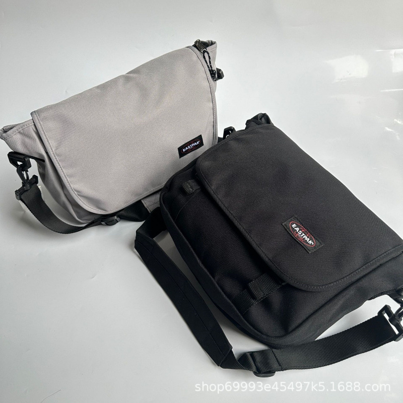 New cross-border men's large-capacity crossbody bag, stylish, lightweight, simple, Japanese-style versatile casual waist bag