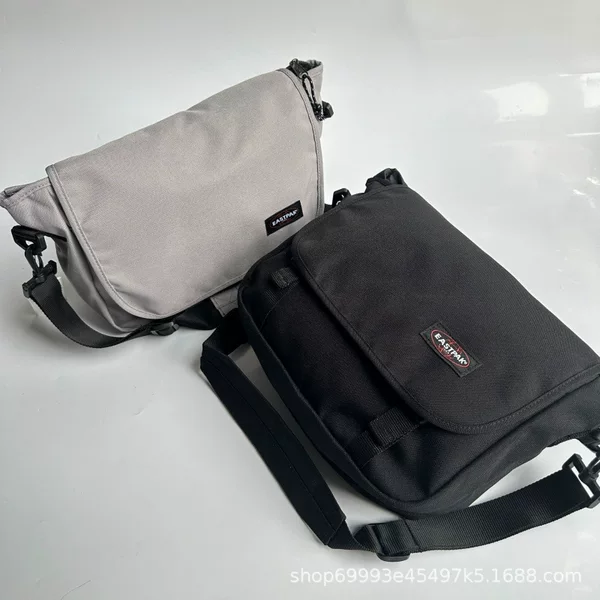 New cross-border men's large-capacity crossbody bag, stylish, lightweight, simple, Japanese-style versatile casual waist bag