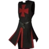 Black Red [Without leather belt] sleeveless