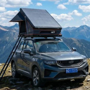 Yay ailə sərgüzəşti üçün avtomobil dam çadırı, alüminium sərt tavan, Wrangler üçün