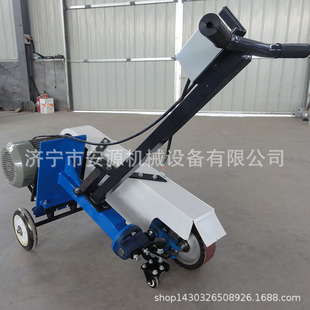 Multifunctional electric belt sander for welding seams pushed by hand by steel factory shipyard