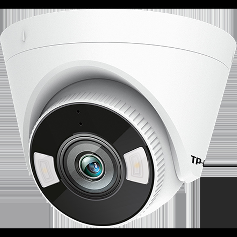 TP-LINK摄像头400万半球poe供电红外30米夜视高清设备套装摄像机T