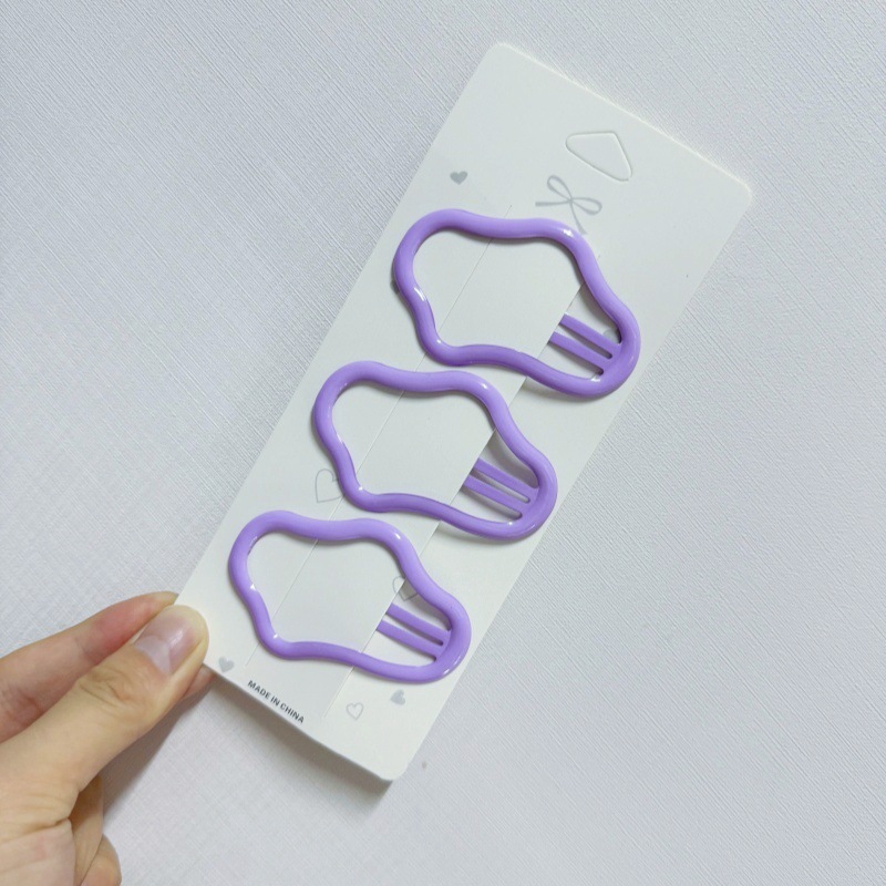 Dark night purple cloud-3 piece set