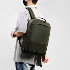 新款商务通勤防水旅行包简约电脑双肩包大容量中学生高中生书包