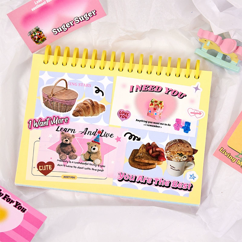 See Eslite Hearts Wilderness Series-Shuangxiang Paper Signing Paper Creative Korean Handbook Decoration 4 моделей
