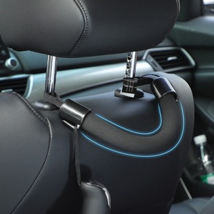 Cross-border car seat back armrest rear seat auxiliary soft handle car multi-function hook car storage small hook