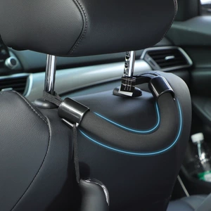 Cross-border car seat back armrest rear seat auxiliary soft handle car multi-function hook car storage small hook