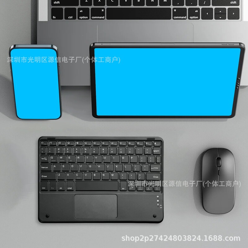 Apple Tablet ipad Computer Bluetooth Keyboard Touchpad Magnetic 10-inch Xiaomi Huawei Portable One Plus