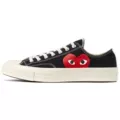 Black Low Top (Runs Large)