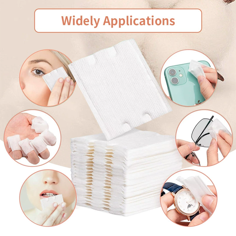 Внешняя торговля кросс-борт полное английское Cottonpad Удаление макияжа хлопковая розовая подушечка 200 штук/мешок