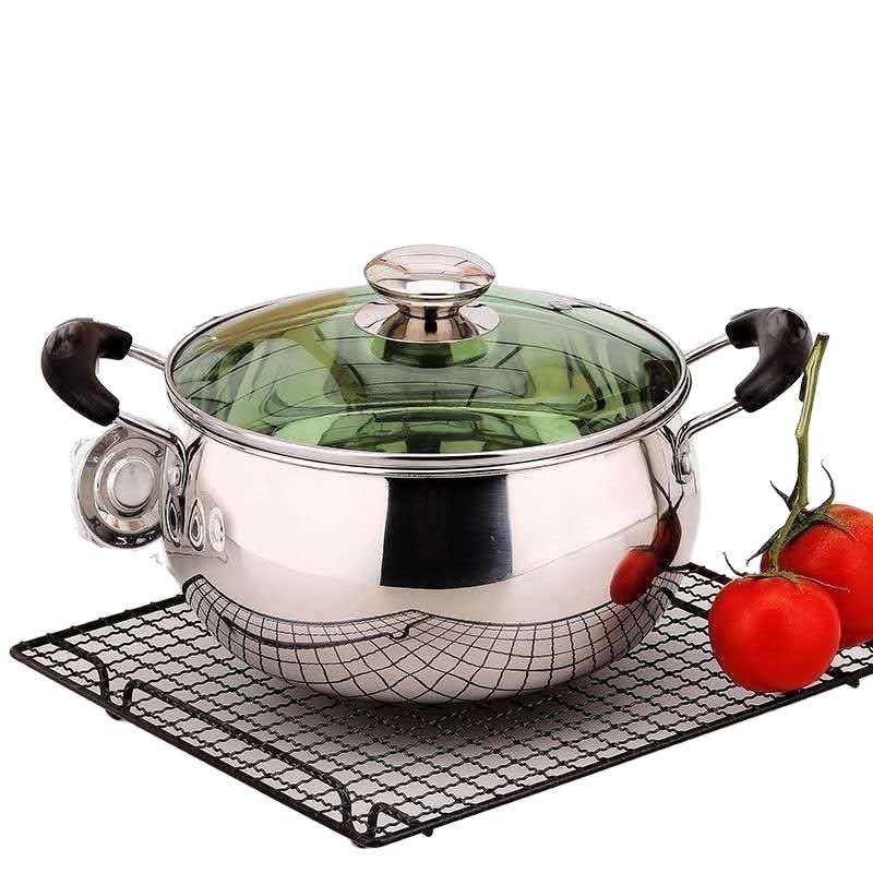 acero inoxidable hogar grueso gran capacidad cocina de sopa