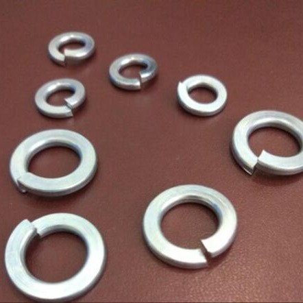 镀锌 UNI1751 M3 M4 M5 M6 M8 M10 M12  弹簧垫圈 70#钢 蓝白锌