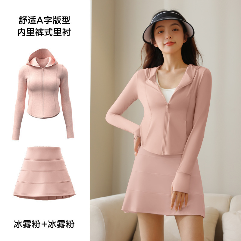 Juyitang traje de protección solar de verano protección UV para exteriores ropa de piel elástica y transpirable traje de protección solar para mujer