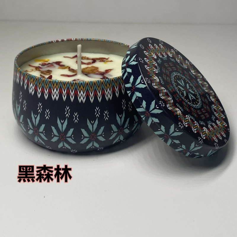 Aromatherapy, perfumed lavender candle
