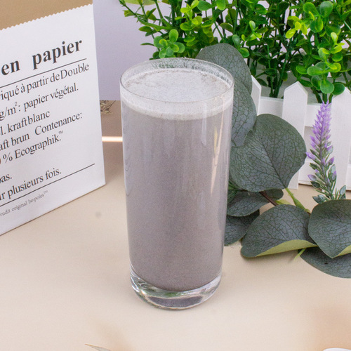 Five Black Mulberry and Five Grains Soybean Milk Powder Instant Soybean Milk Powder Breakfast High-Protein Black Bean, Black Rice, Black Goji Berry, and Black Sesame Porridge