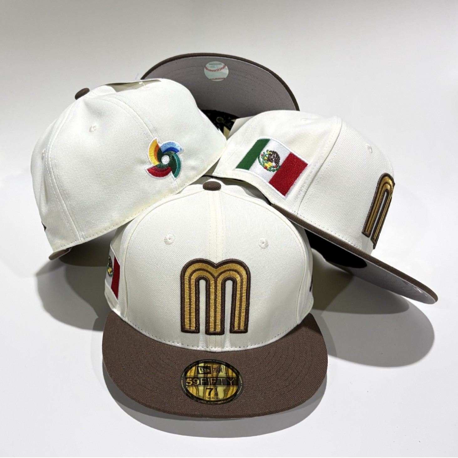 Transfronterizos de alta calidad totalmente cerrados no ajustables bordados sombreros de béisbol comercio exterior sombreros de sombreros para hombres y mujeres sombreros de borde plano al por mayor