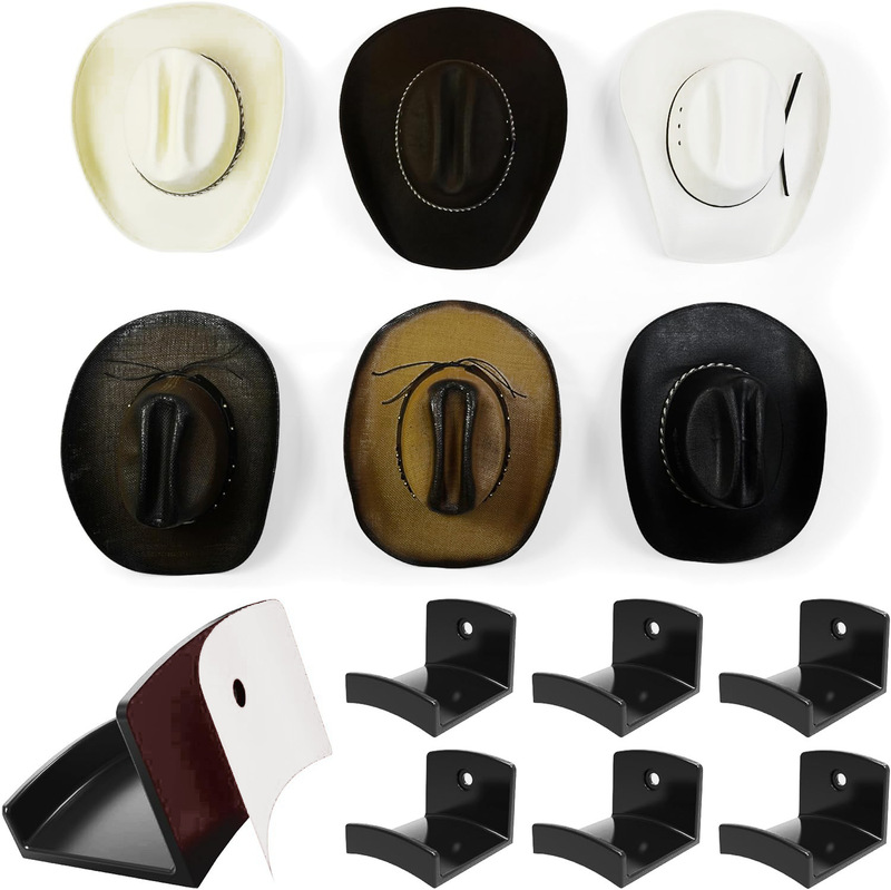 Amazon New Sticky wall cap hooks wall Acrylic Sticky Hat Hook