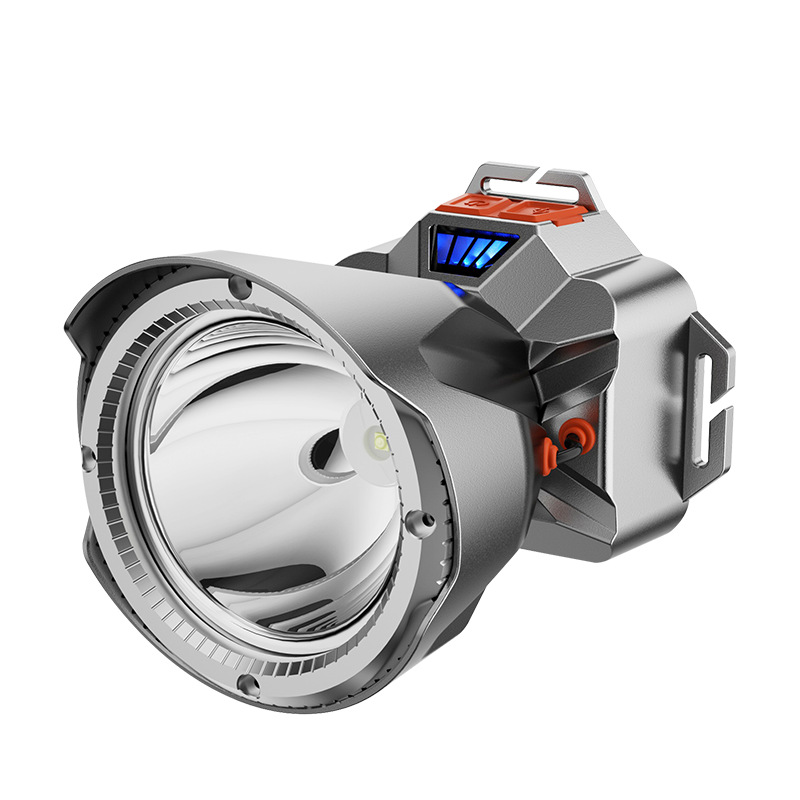 Nuevo faro transfronterizo al aire libre multifuncional luz de largo alcance de luz de inundación luz de emergencia cabeza