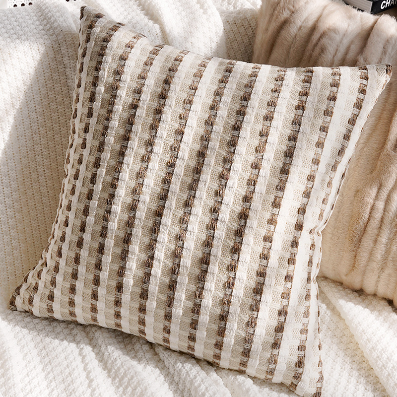 Cream-wind lujoso hogar sofá almohada cubierta de almohada asiento de alto nivel cama ventana flotante respaldo almohada almohada cubierta