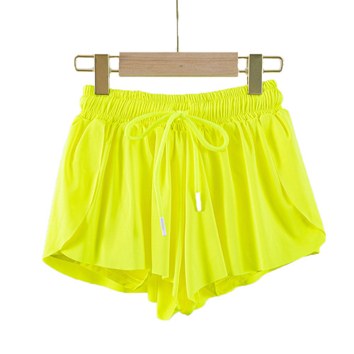 Women's International Trade Yoga Short Skirt Cross-border Parent-Child Set Sports Quick-dry Running Tennis Skirt with Pockets Drawstring Breathable Shorts