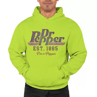 跨境r. Pepper Pop印花热卖潮流秋冬舒适贴身休闲加绒连帽卫衣