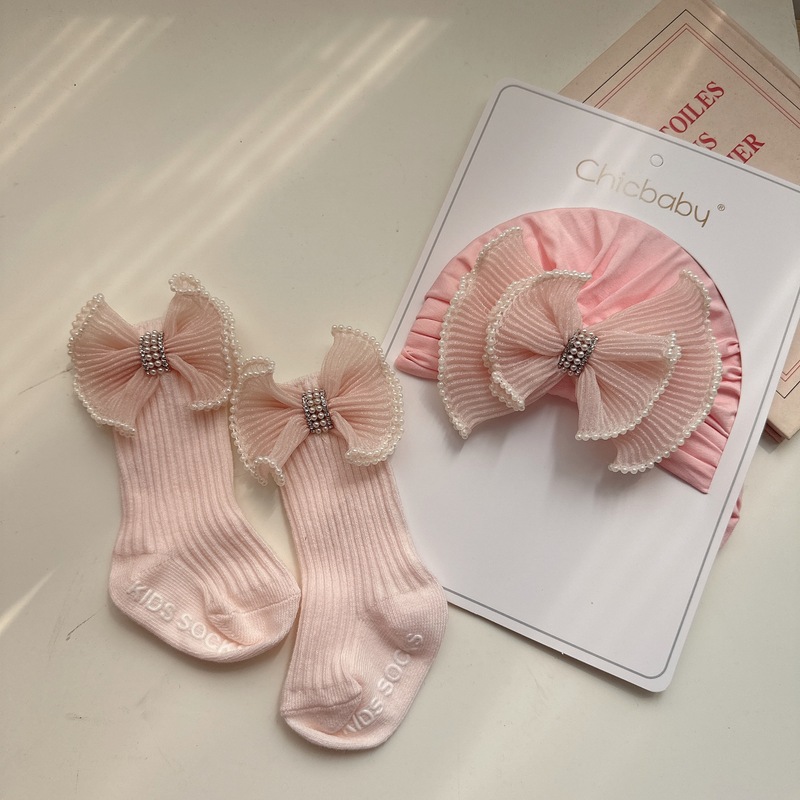 クロスボーダーかわいい花新生児胎児キャップ新生児女の子靴下春と秋の夏の帽子 0-12 ヶ月|undefined