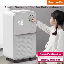 Dehumidifier For Home Efficient and Quiet With Auto Shut Off