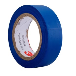 3m150 # Electrical Insulation Tape Pvc Lead-Free600V Moisture-Proof Acid and Alkali Resistant Blue 18Mm*10M