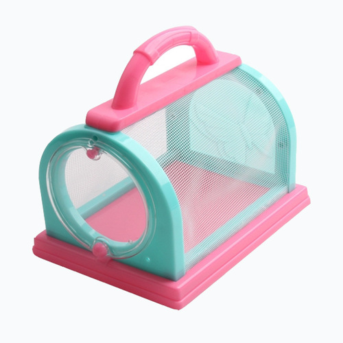 Children's Outdoor Insect Observation and Breeding Cage, Transparent Large Volume Small Animal Observation Collection Breeding Scientific Toy