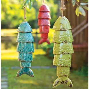 Colorful koi fish wind chimes �����߲��\���~�L⏽����L⏒��