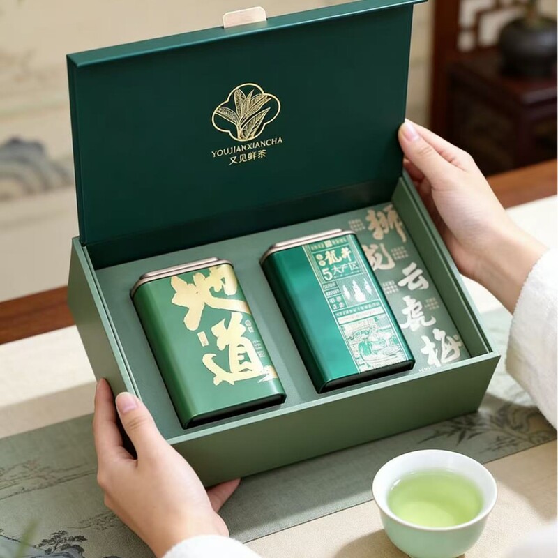 Longjing Tea, Single Bud Single Leaf Green Tea, Spring New Tea with a Bean Aroma, Direct Sale from Manufacturer for Graduation Season, Gift for Mentors before the Mingqian Festival