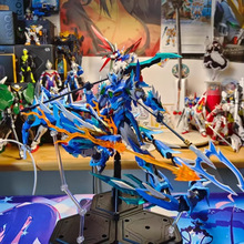 高达MG拼装变形摩动核吕布曹仁敖丙赵云哪吒干将白起机甲玩具盲盒