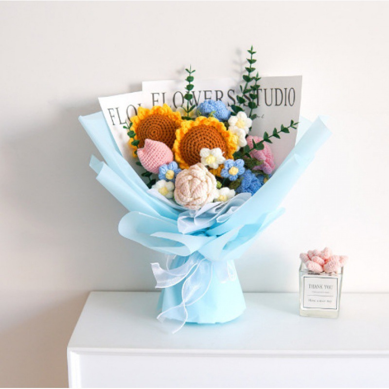 Sunflower mezcla azul