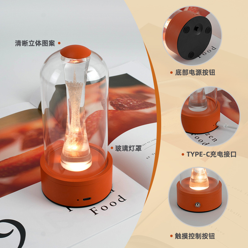LEDクリエイティブクロスボーダーイン雰囲気ライトハイエンドデスクトップバーキャンプテーブルランプクロスボーダーナイトライトインターネットセレブホットスタイル|undefined