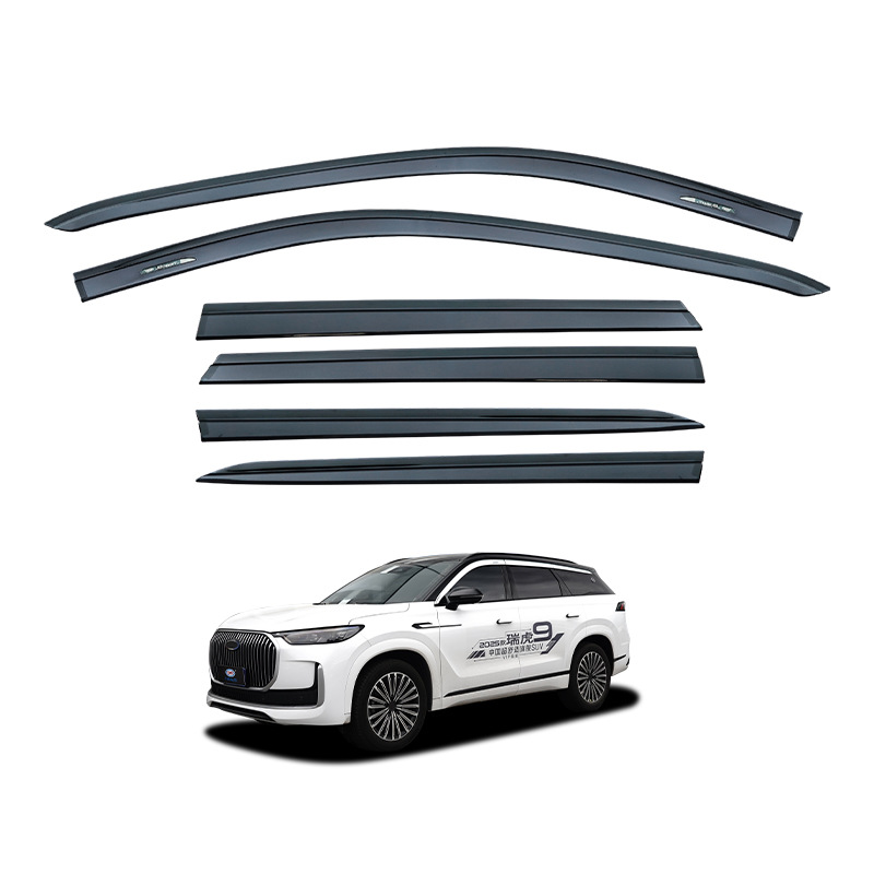 Aplicable Tiggo 9 Sunny Rain Bloquear Eyebrow Chery Fulwin T10 Tiggo 9 Window Deflector